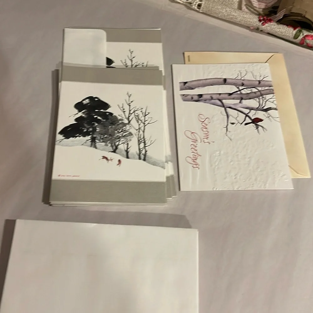 Christmas cars by hallmark, joy, love, peaceh, 19card’s  with envelopes